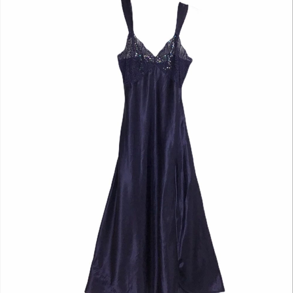 Victoria’s Secret Sip Gown Vintage Gold Label Maxi Gown Size Small